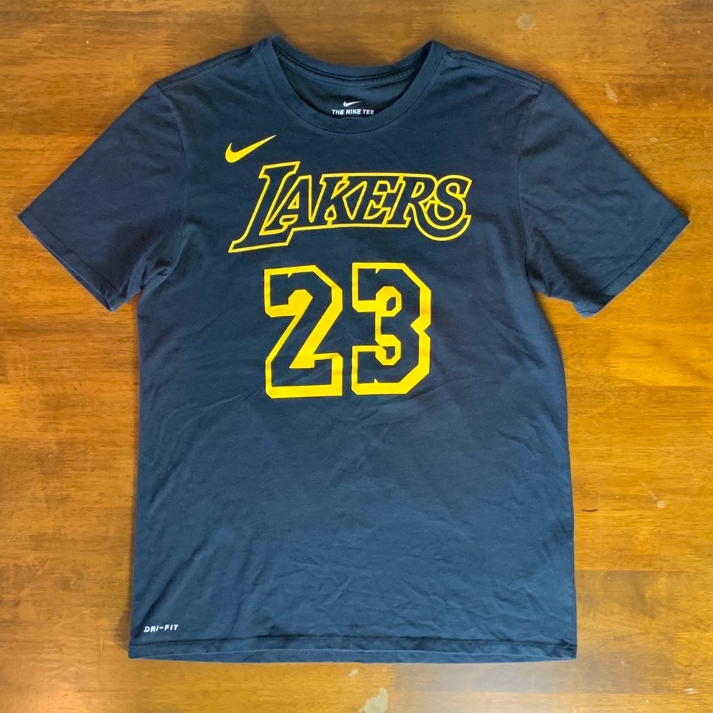 Lakers Lebron James NBA Nike Dri-Fit Player Tee